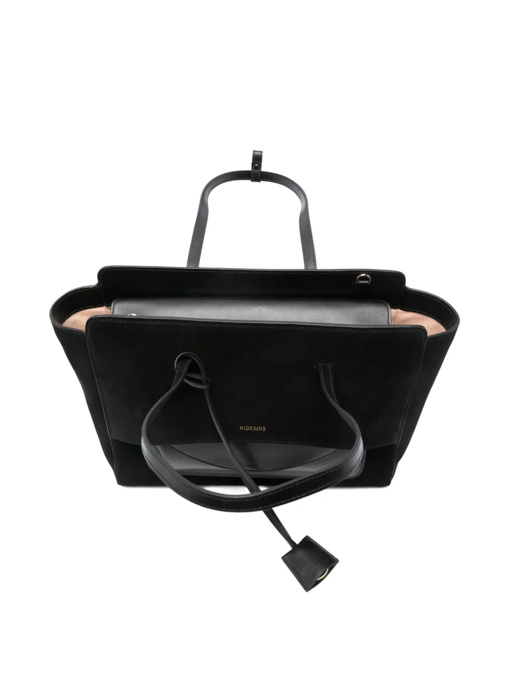 Hidesins Panelled Tote Bag In Black