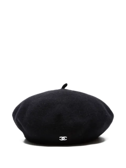 CHANEL Pre-Owned 1998 wool beret 