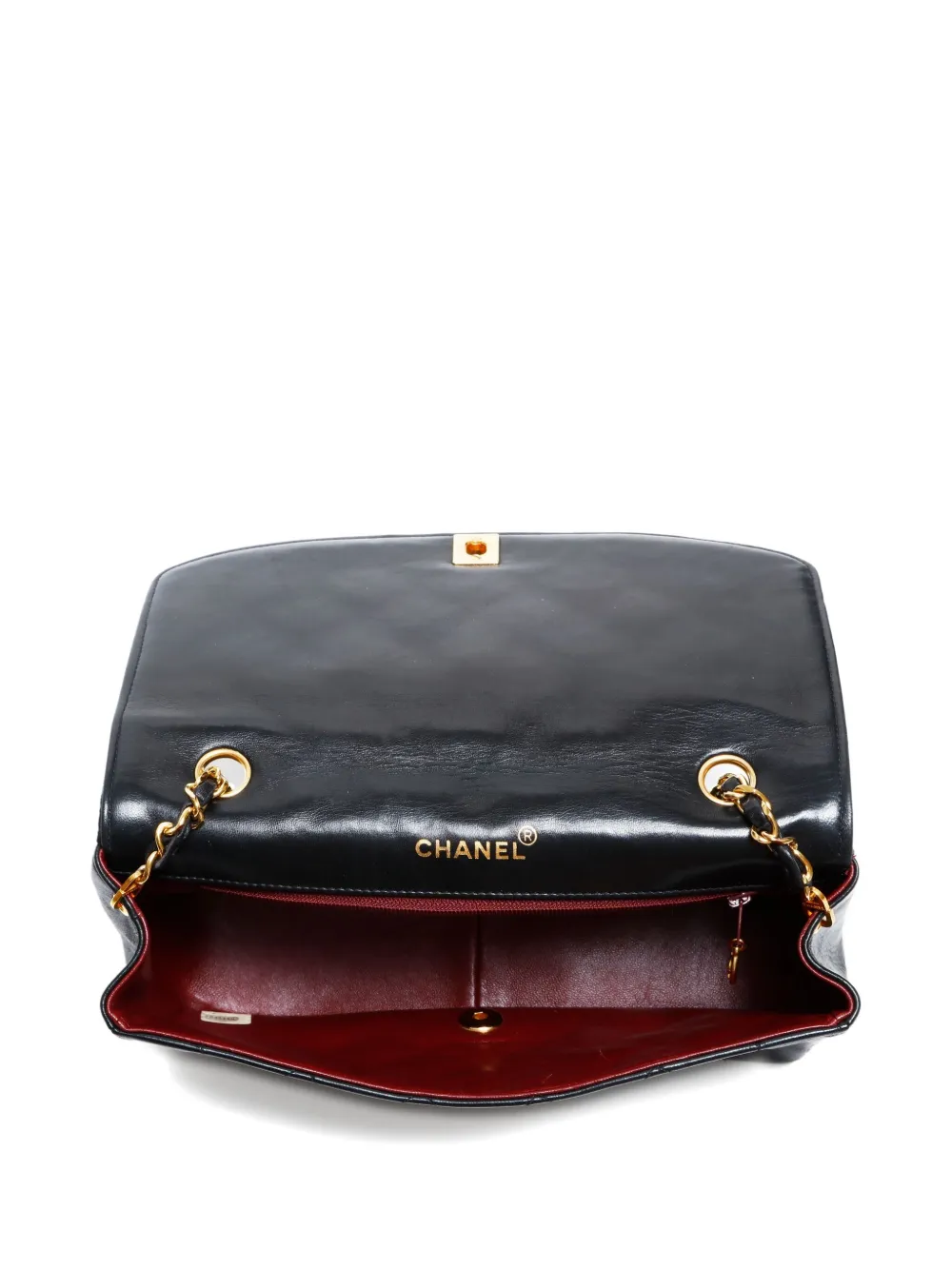 Pre-owned Chanel 1991-1994 Diana Shoulder Bag In Black