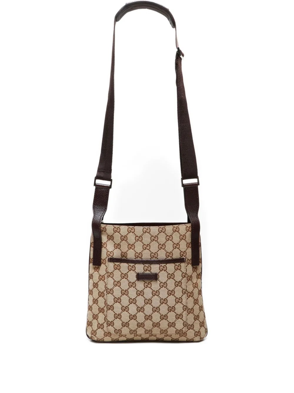 Gucci Pre-Owned 2000-2020s GGキャンバス ショルダーバッグ - ニュートラル Gucci Pre-Owned 2000-2020s GGキャンバス ショルダーバッグ - ニュートラル