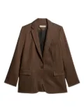 Vanessa Bruno single-breasted blazer - Brown