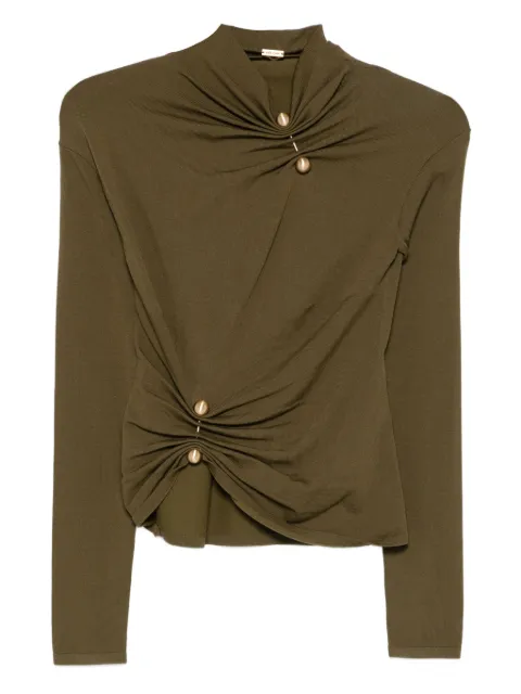Cult Gaia top con detalle de botones