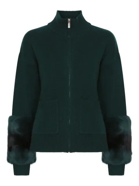 Izaak Azanei zip-up cardigan 