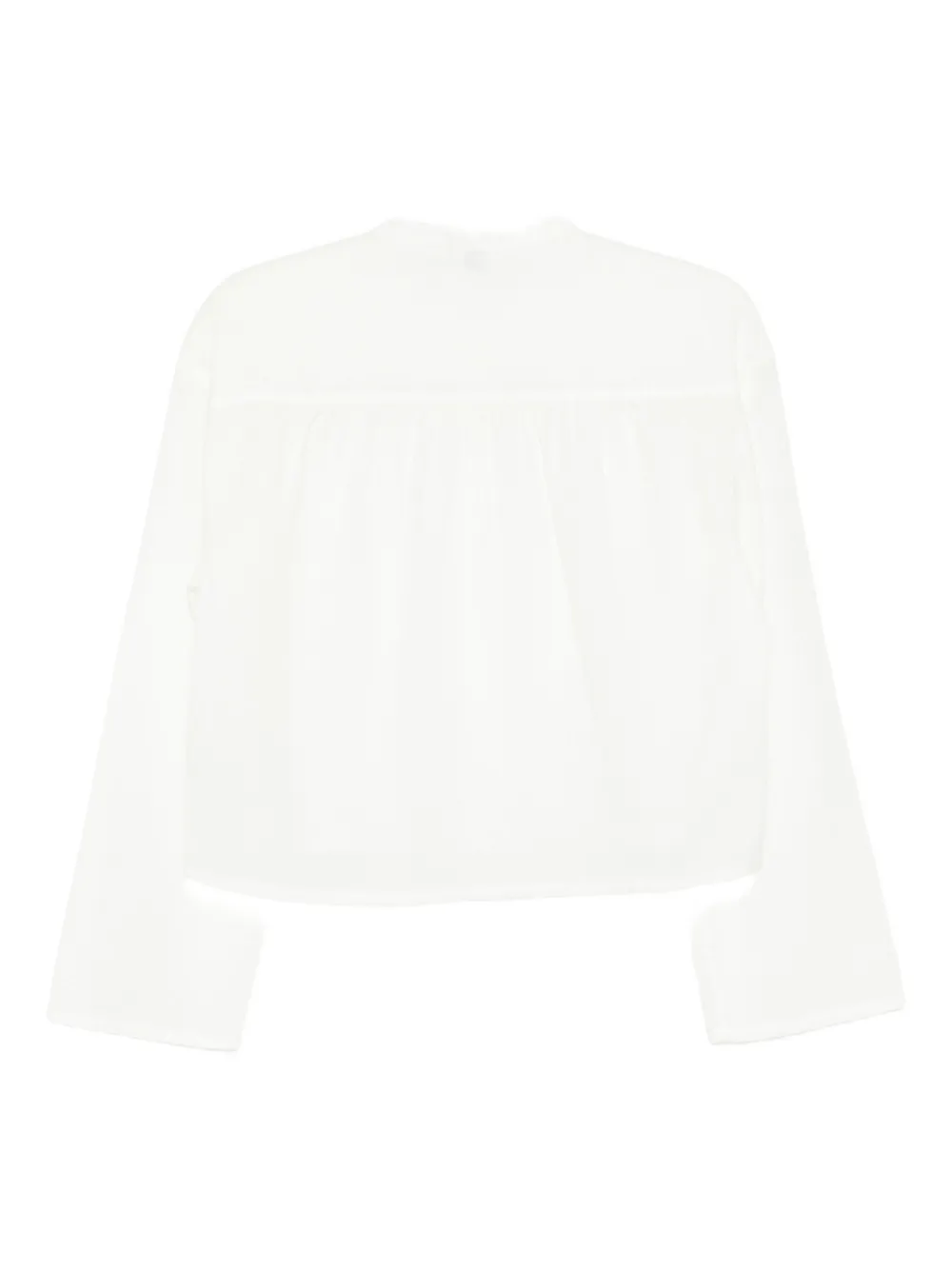 James Perse Blouse met textuur - Wit