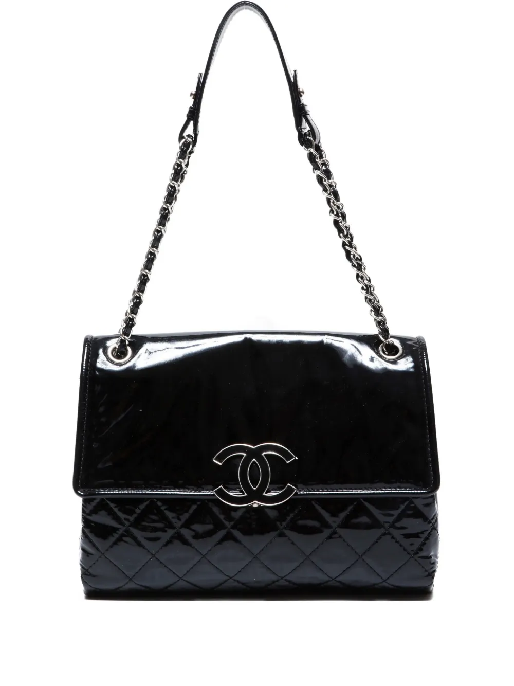 CHANEL Pre-Owned 2014 キルティング ショルダーバッグ - ブラック CHANEL Pre-Owned 2014 キルティング ショルダーバッグ - ブラック
