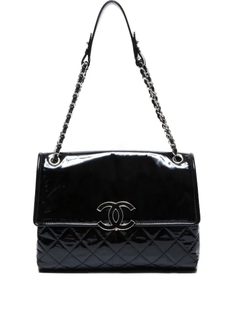 CHANEL Pre-Owned bolsa de hombro con capitonado de rombos 2014