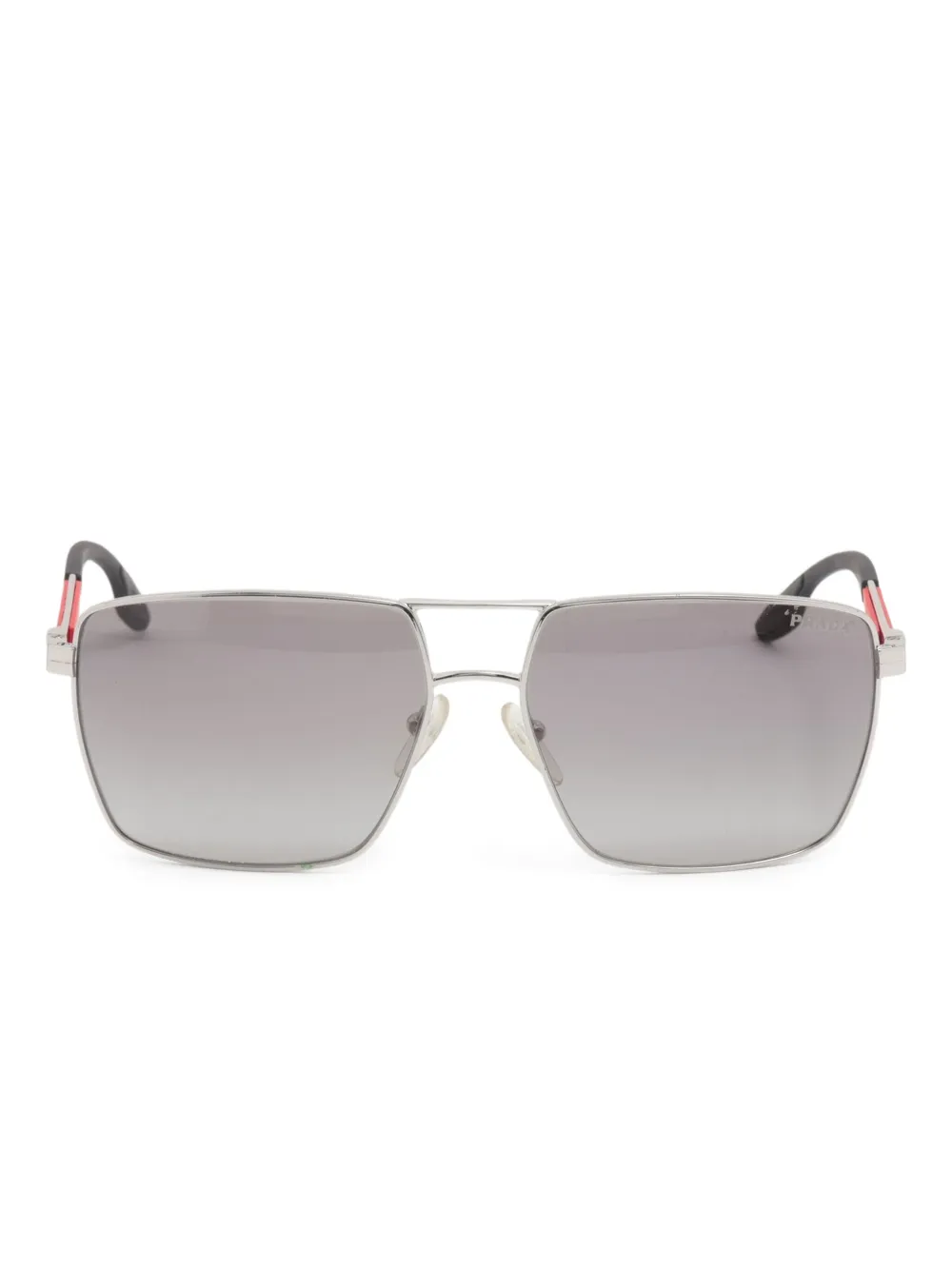 Prada Pre-Owned 2010s square-frame sunglasses | Silver | Image 1