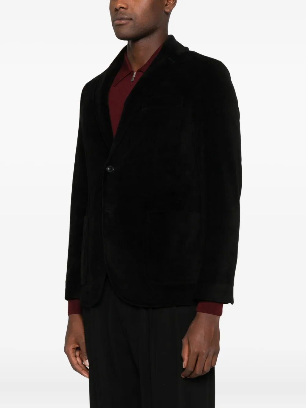 Circolo 1901 Blazer met enkele rij knopen Zwart