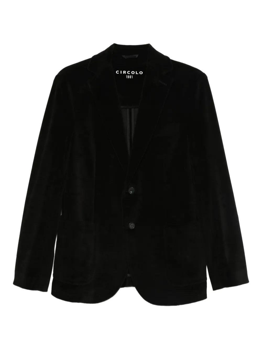 Circolo 1901 blazer à simple boutonnage | noir | Image 1