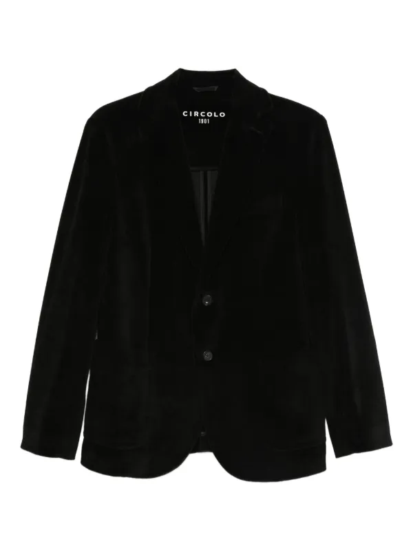 Circolo 1901 シングルジャケット | ブラック | FARFETCH JP