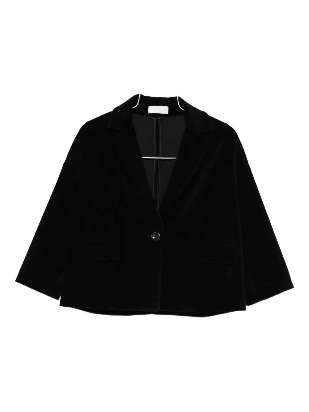 Circolo 1901 single-breasted blazer | Black | Image 1