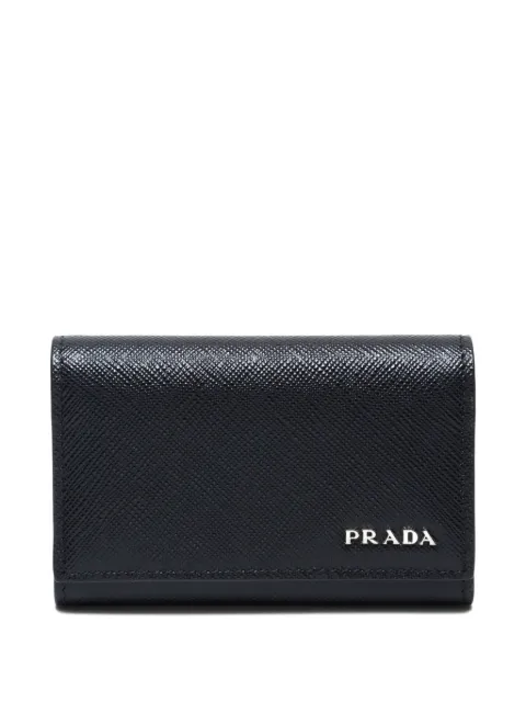 Prada Pre-Owned  2020-2025 사피아노 레더 키홀더