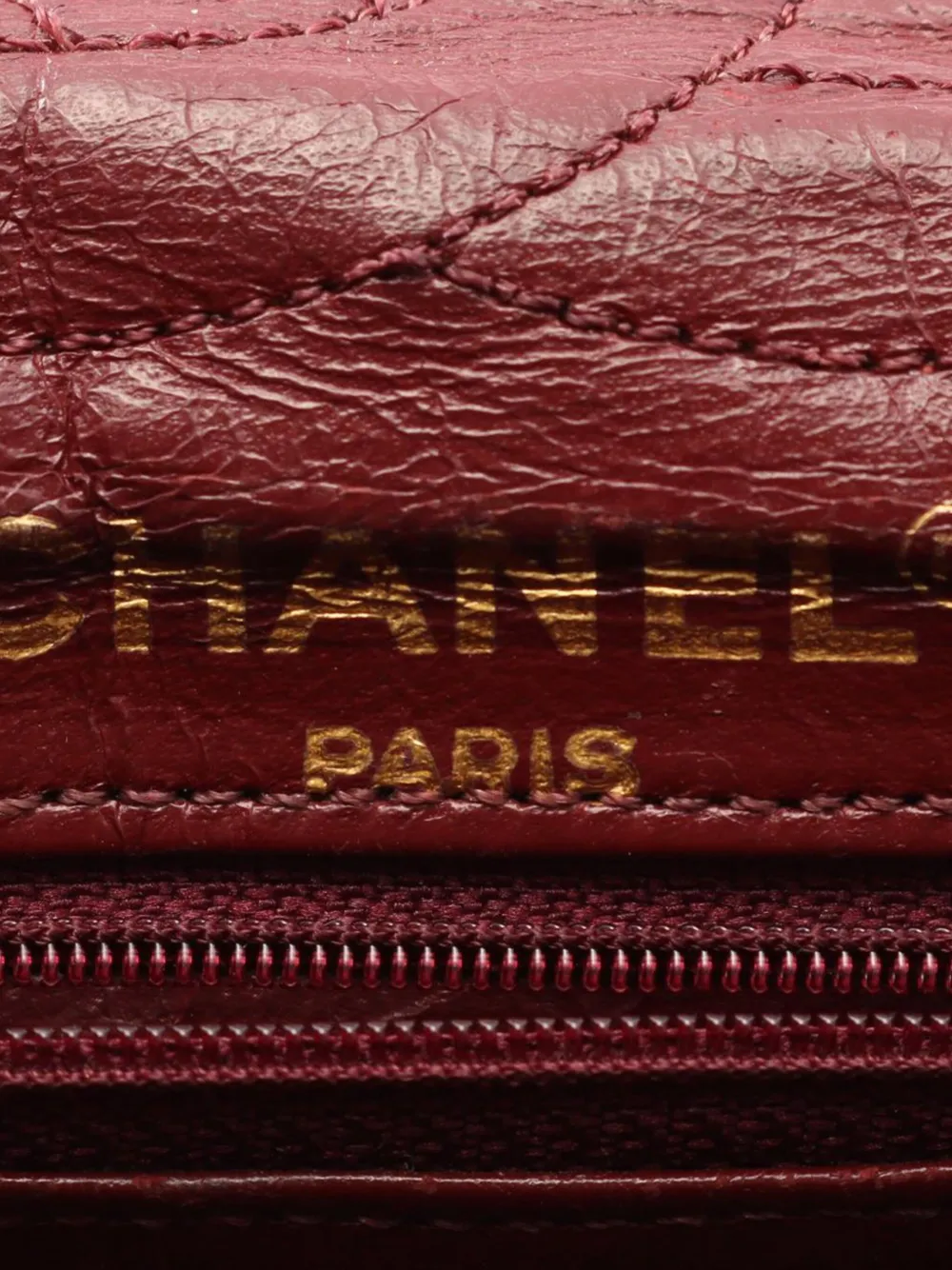 CHANEL Pre-Owned 1989-1991 Limited Edition Paris Quilted Lambskin Double Flap shoulder bag | Pre-Owned | Image 2
