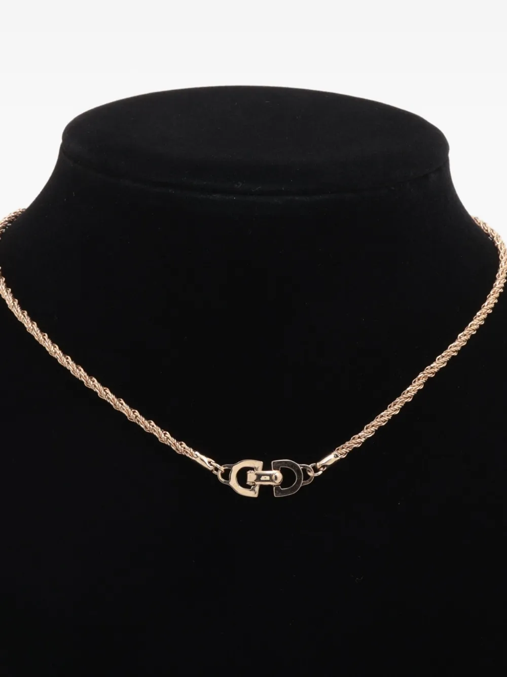 Christian Dior Pre-Owned 1980-1990s CD-charm necklace | Image 2