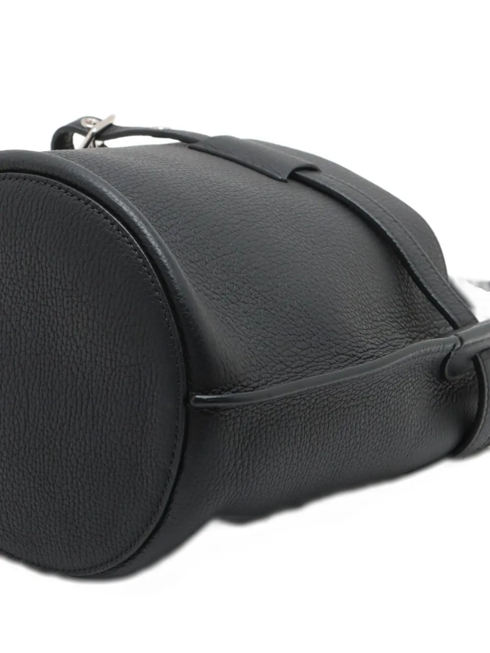 Pre-owned Celine 2010-2024 Leather Bucket Bag In Black