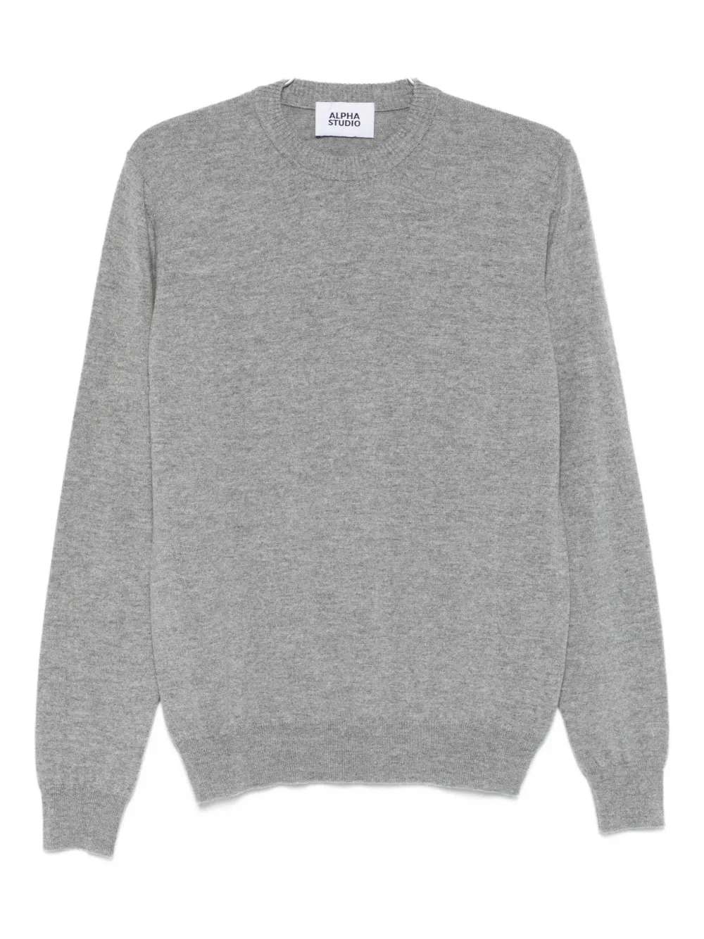 ALPHA STUDIO mélange jumper | Green | Image 1