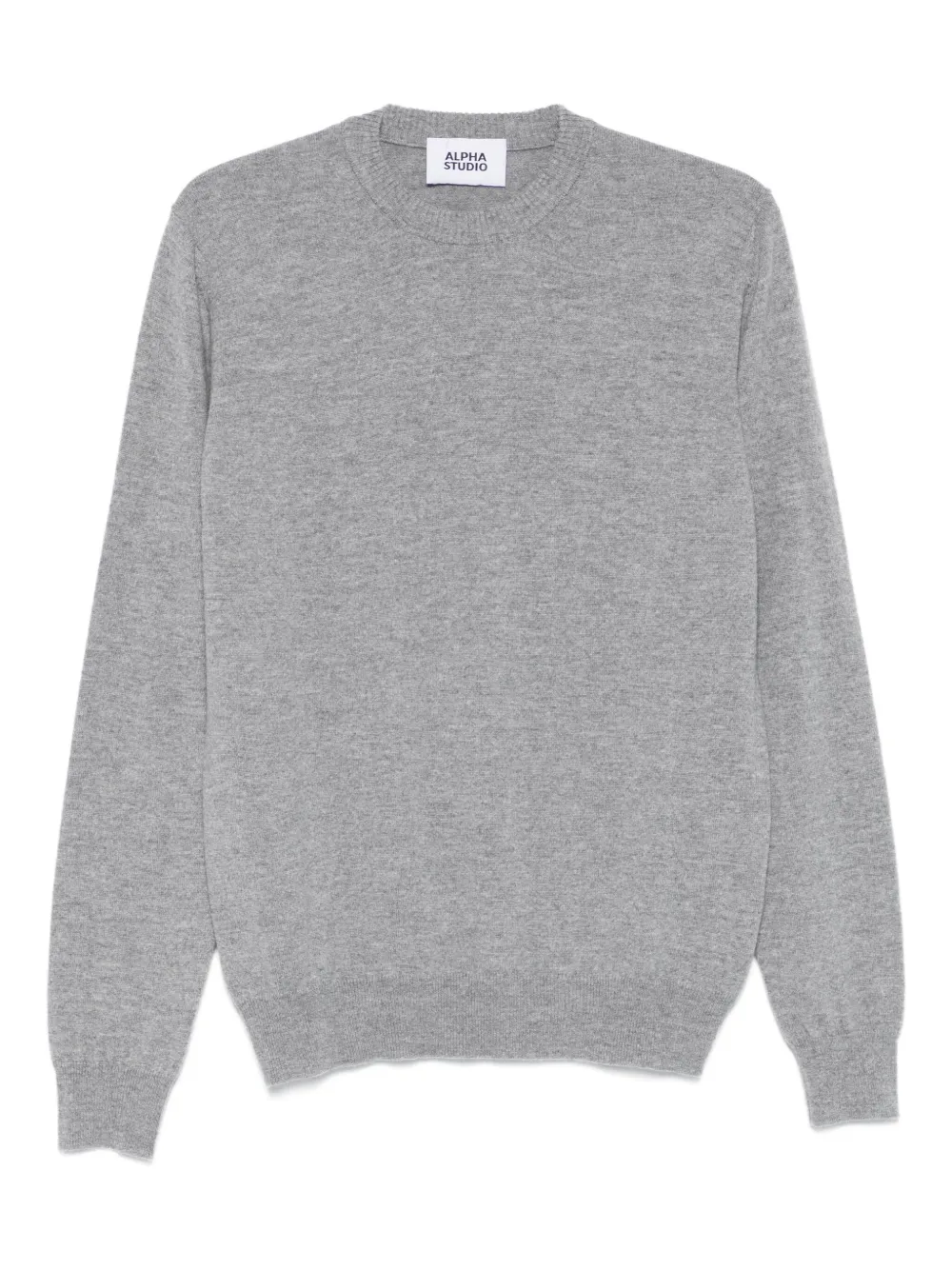 ALPHA STUDIO mélange jumper | Green | Image 1
