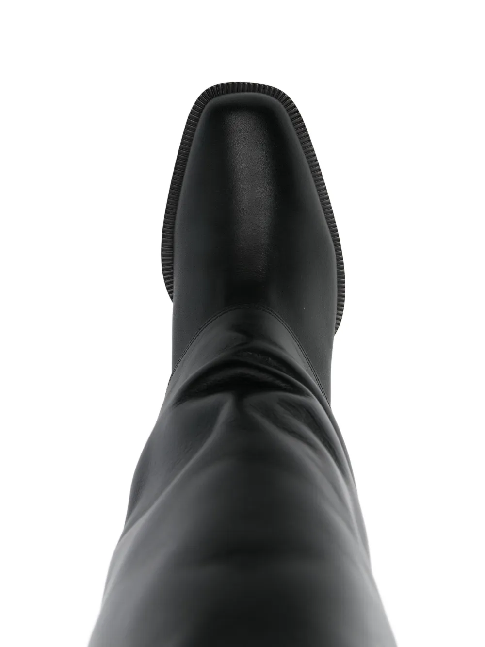 FENDI Leren enkellaarzen Zwart