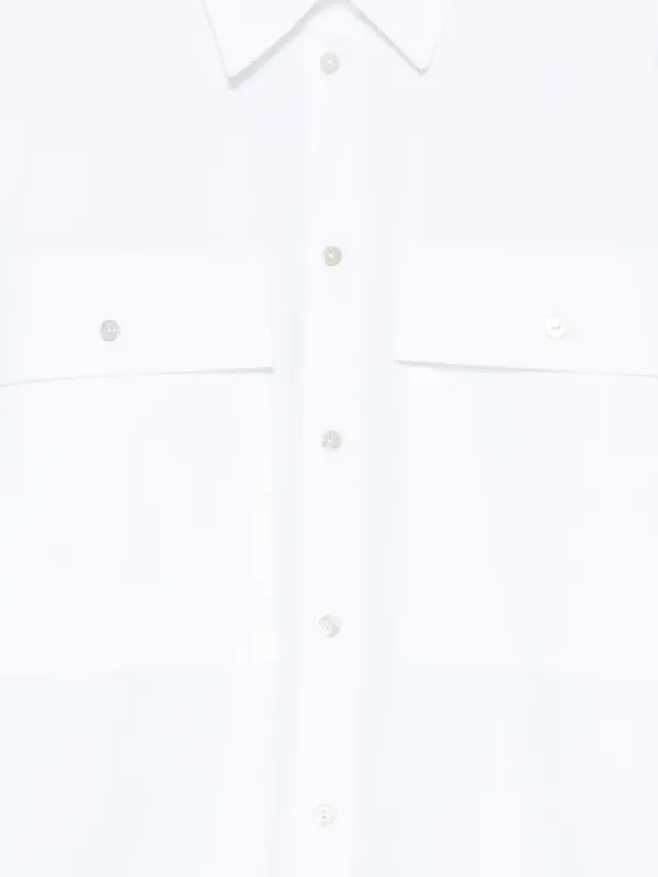 Merci double-pocket Shirt | White | FARFETCH SG