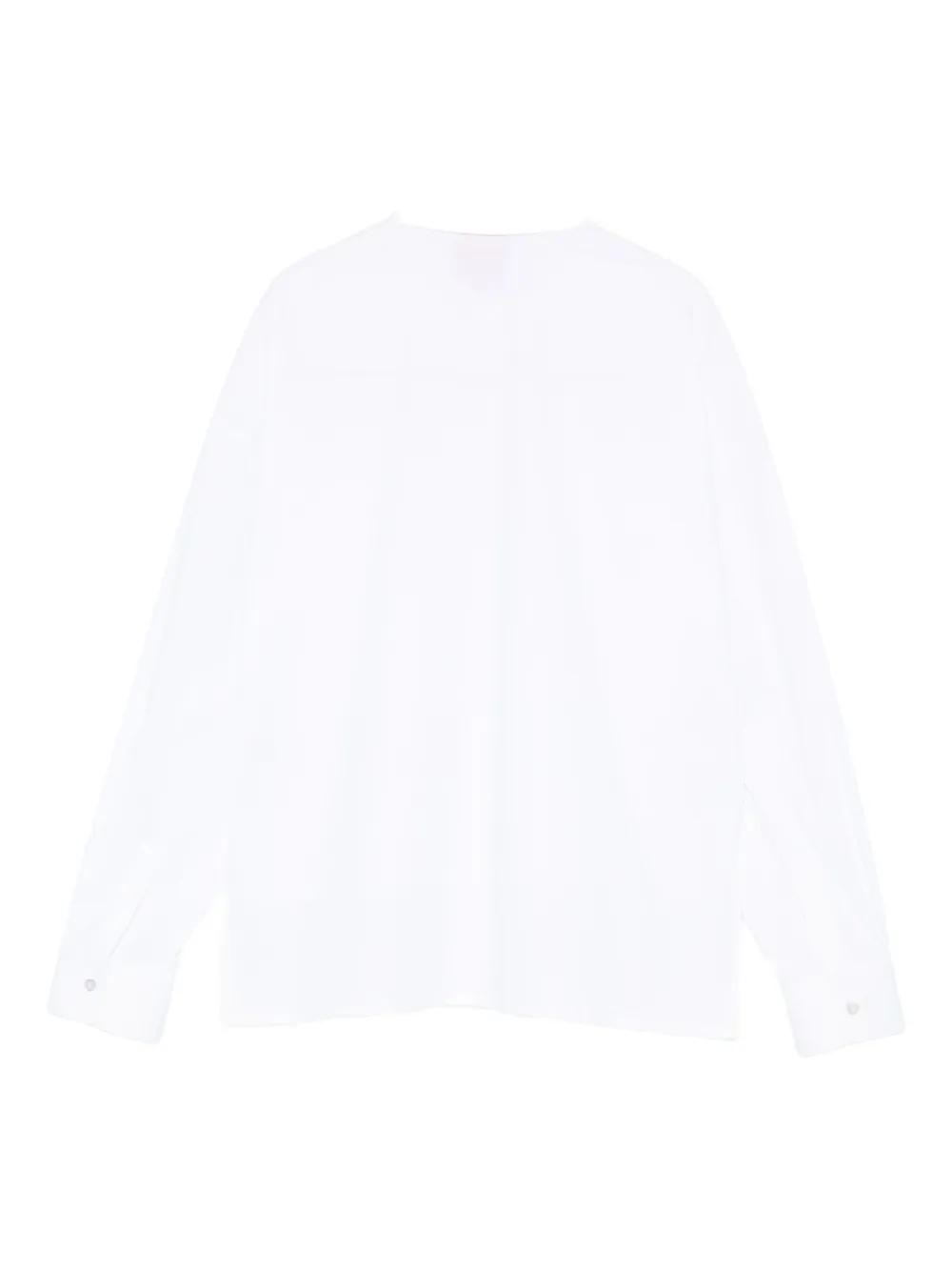 Merci double-pocket shirt - Wit