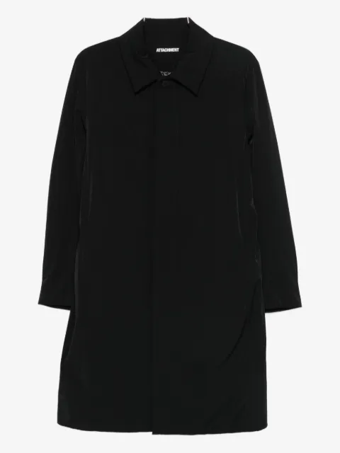 Attachment manteau à simple boutonnage