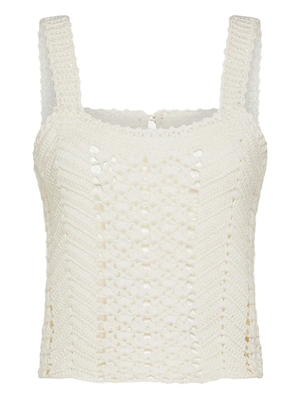 Forte Forte Crochet Top In Neutral