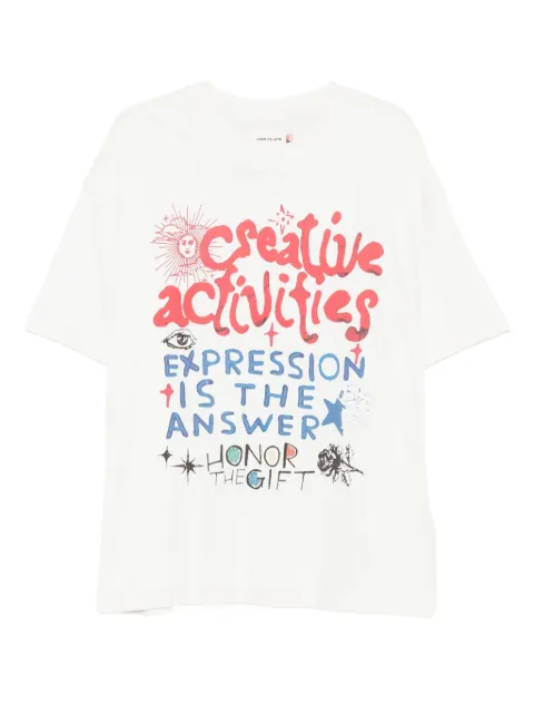 Honor The Gift graphic-print t-shirt