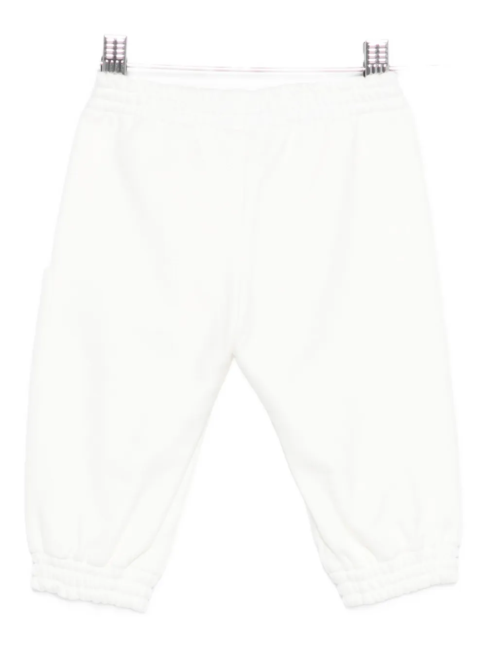 Fendi Logo-patch Track Pants In White