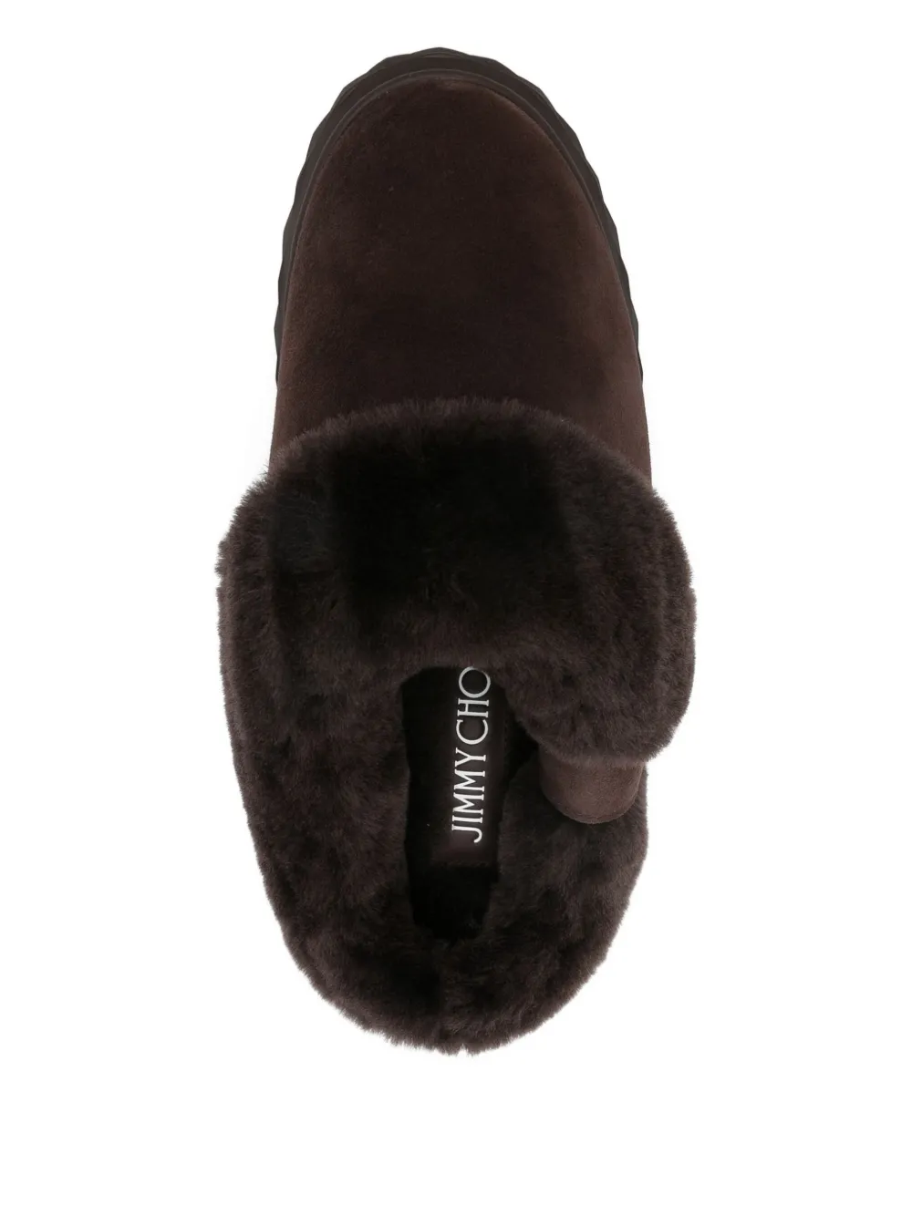 Jimmy Choo Diamond Maximoff Mules In Brown