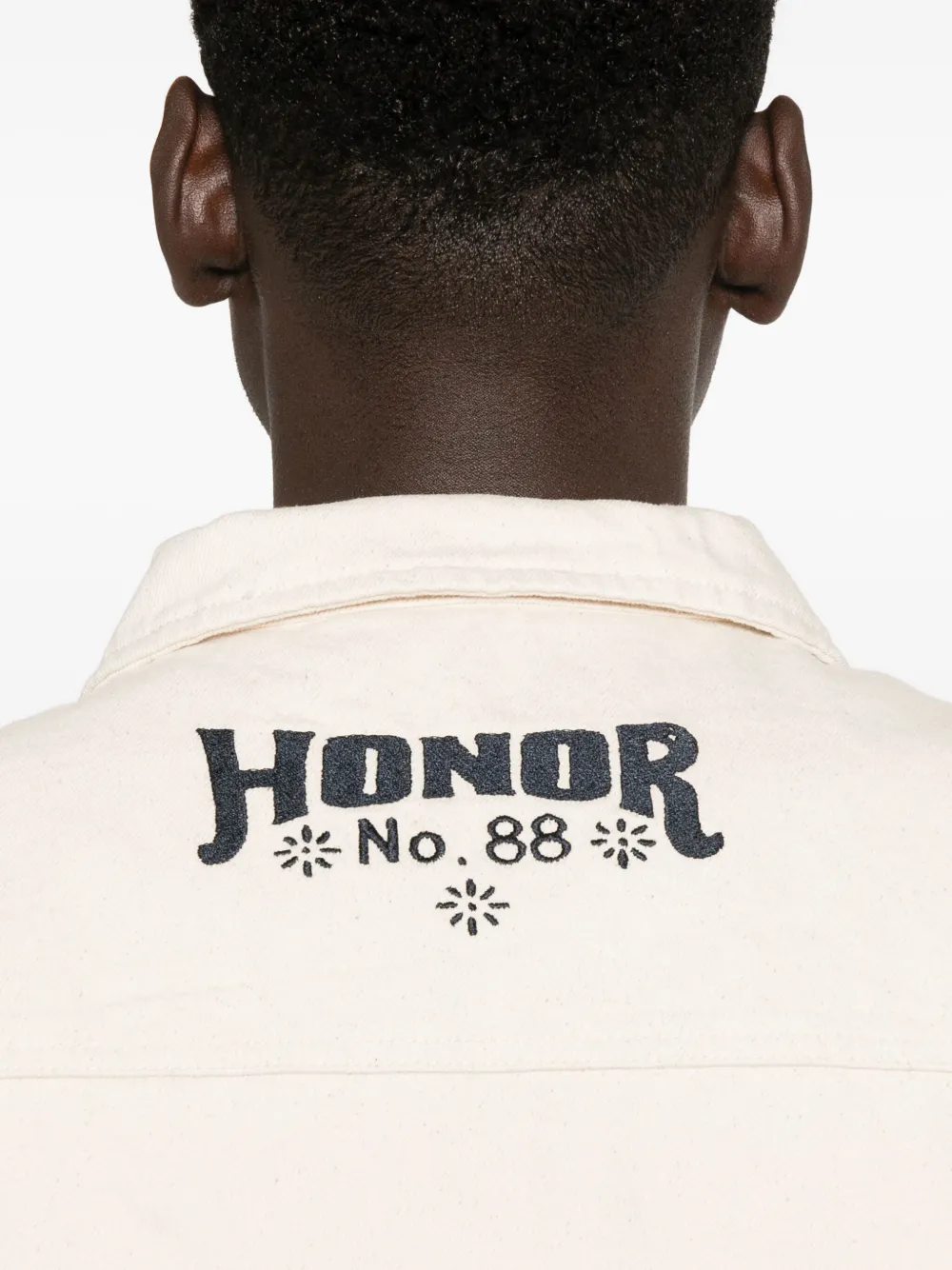 Honor The Gift Zip-up Graphic-print Jacket In Neutral