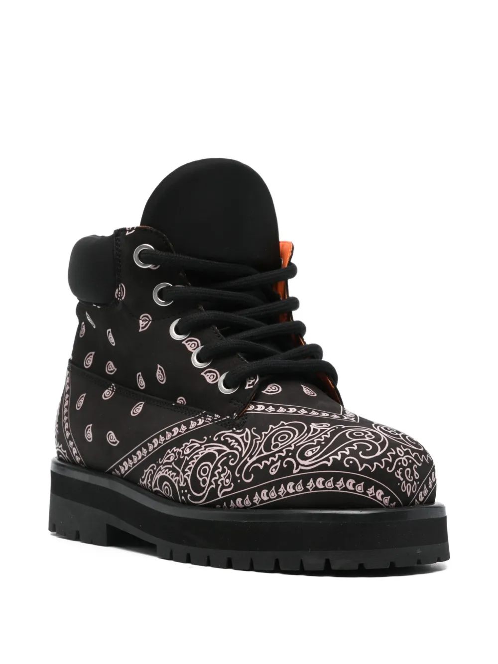 PDF bandana-print high top sneakers | Hi-Tops | Image 2