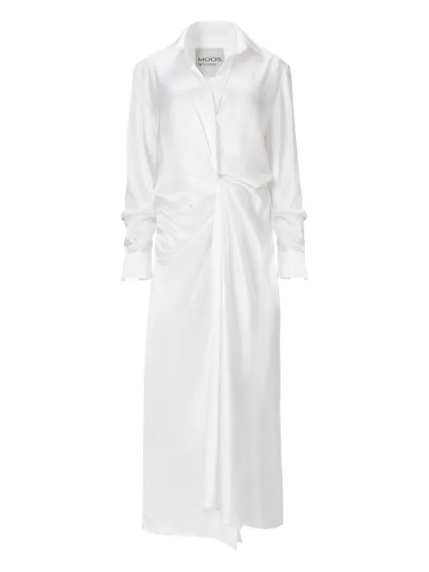 MOOS STUDIO Endless Kiss maxi shirt dress