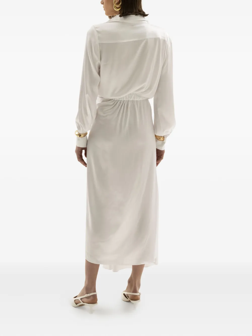 Endless Kiss Maxi Shirt Dress