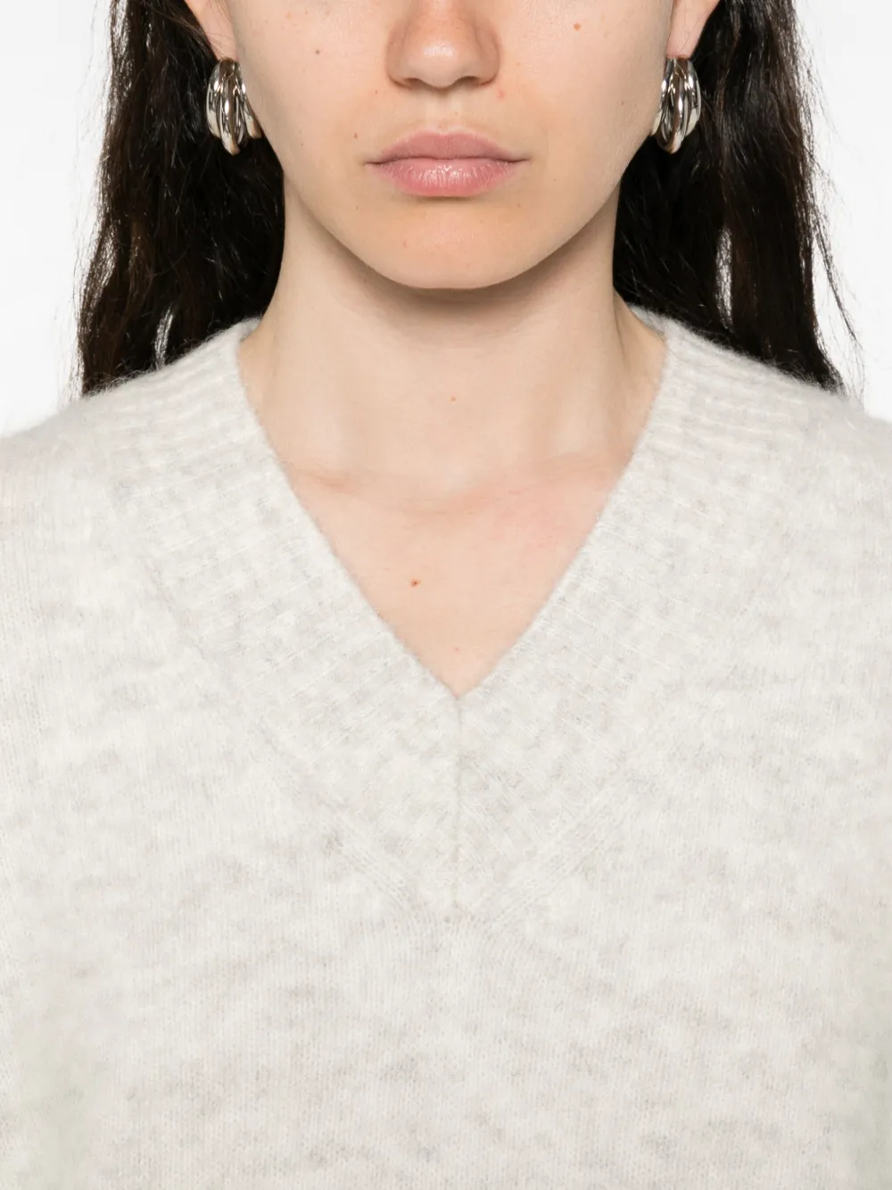 Bellerose Long-sleeved Sweatshirt In White