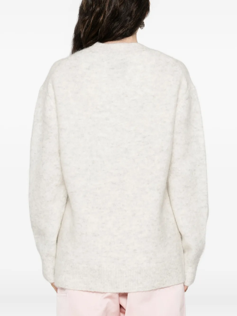 Bellerose Long-sleeved Sweatshirt In White
