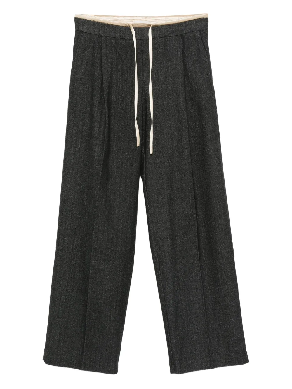 Bellerose pantalon à taille à lien de resserrage | gris | Image 1