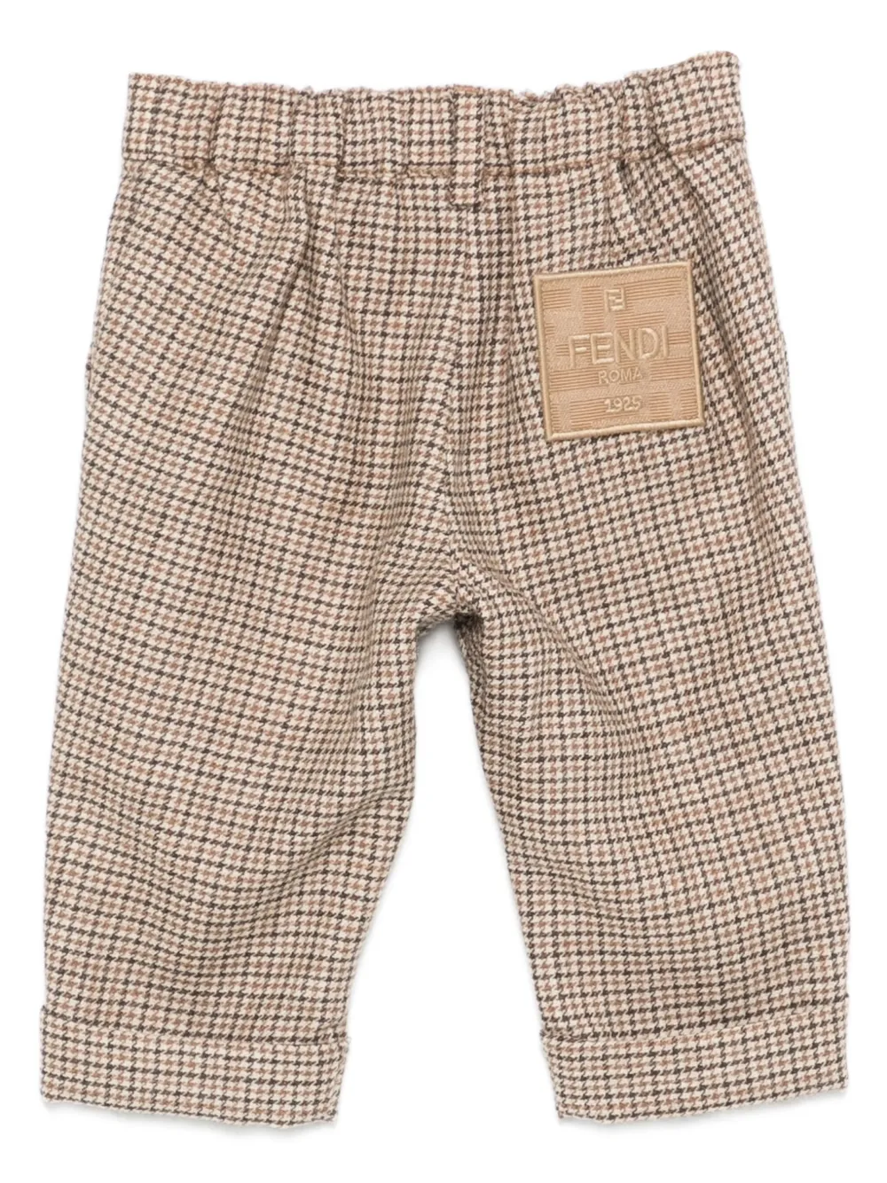 Fendi Kids checked chinos | Chinos | Image 2