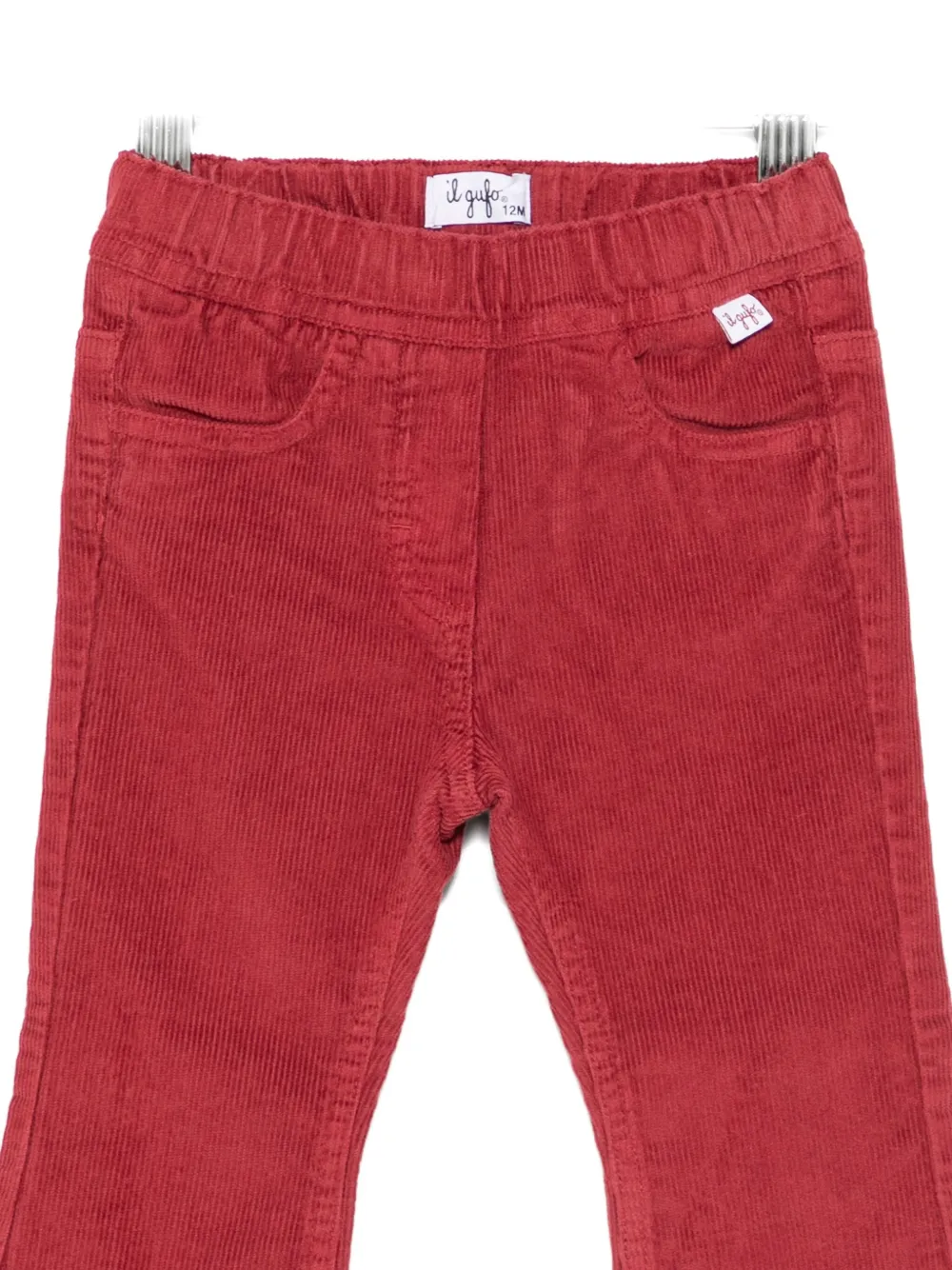 Il Gufo Corduroy Trousers In Red