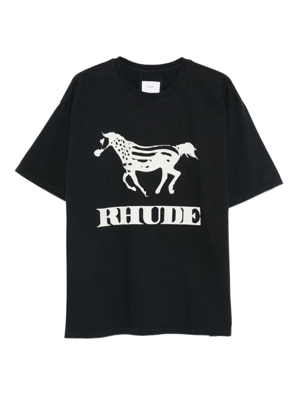 RHUDE Dinero T-shirt | Black | Image 1