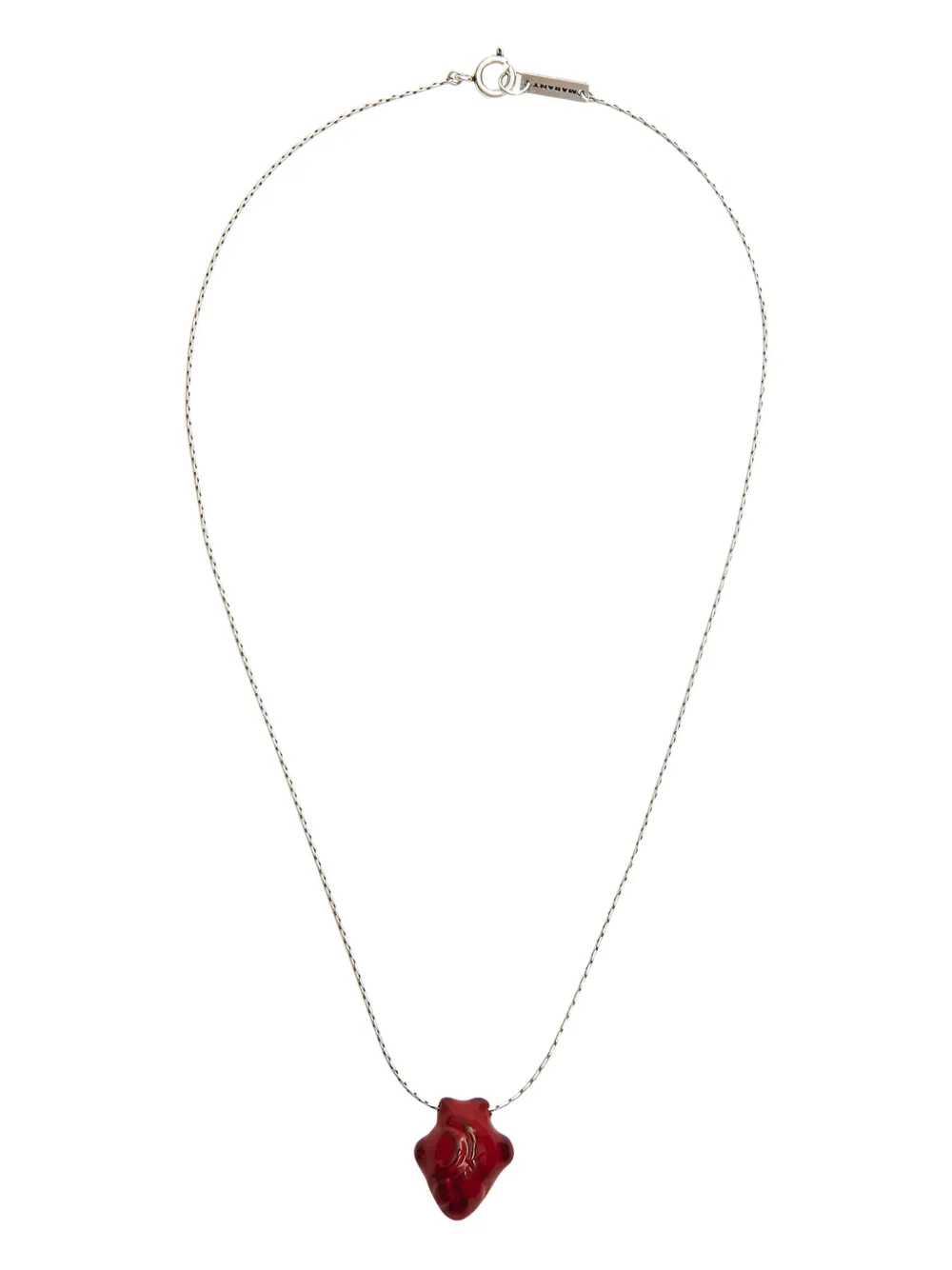 Isabel Marant On My Heart Necklace In Metallic