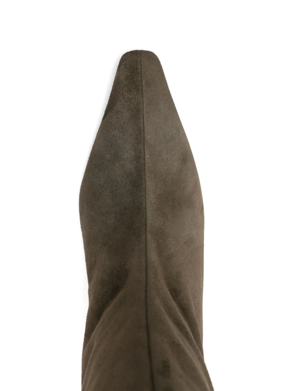 Jude Pointed-toe Boots In Brown