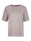 Aragona linen T-shirt - Neutrals