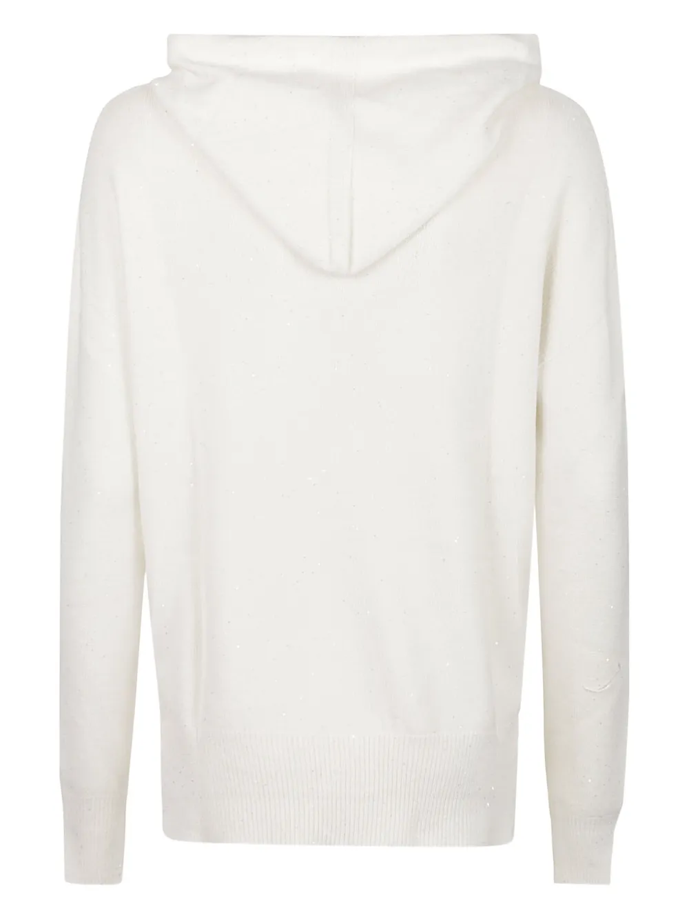 Hinnominate Sequin-embellished Hoodie In White