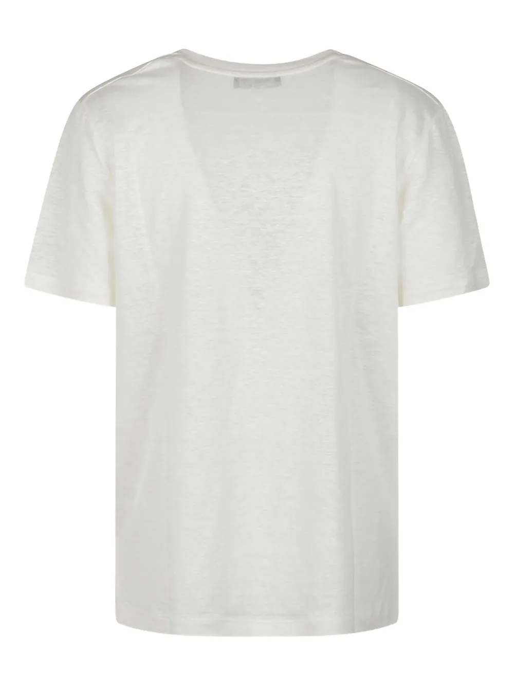 Aragona linen scoop-neck T-shirt | T-Shirts & Jersey Shirts | Image 2