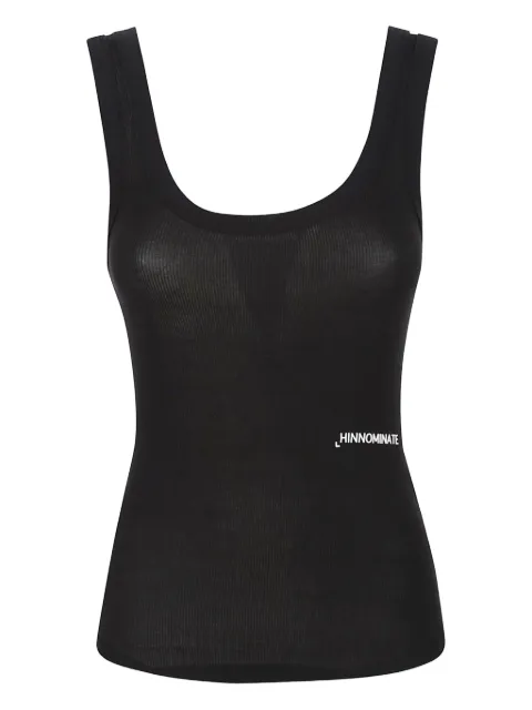 HINNOMINATE ribbed scoop-neck tank top