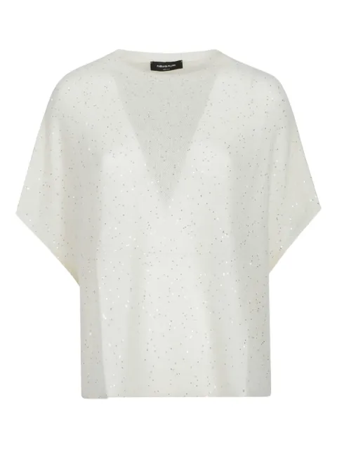 Fabiana Filippi sequin-embellished top