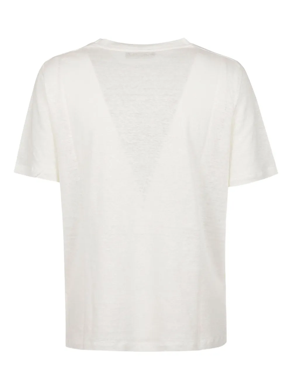 Aragona linen round-neck T-shirt | T-Shirts & Jersey Shirts | Image 2