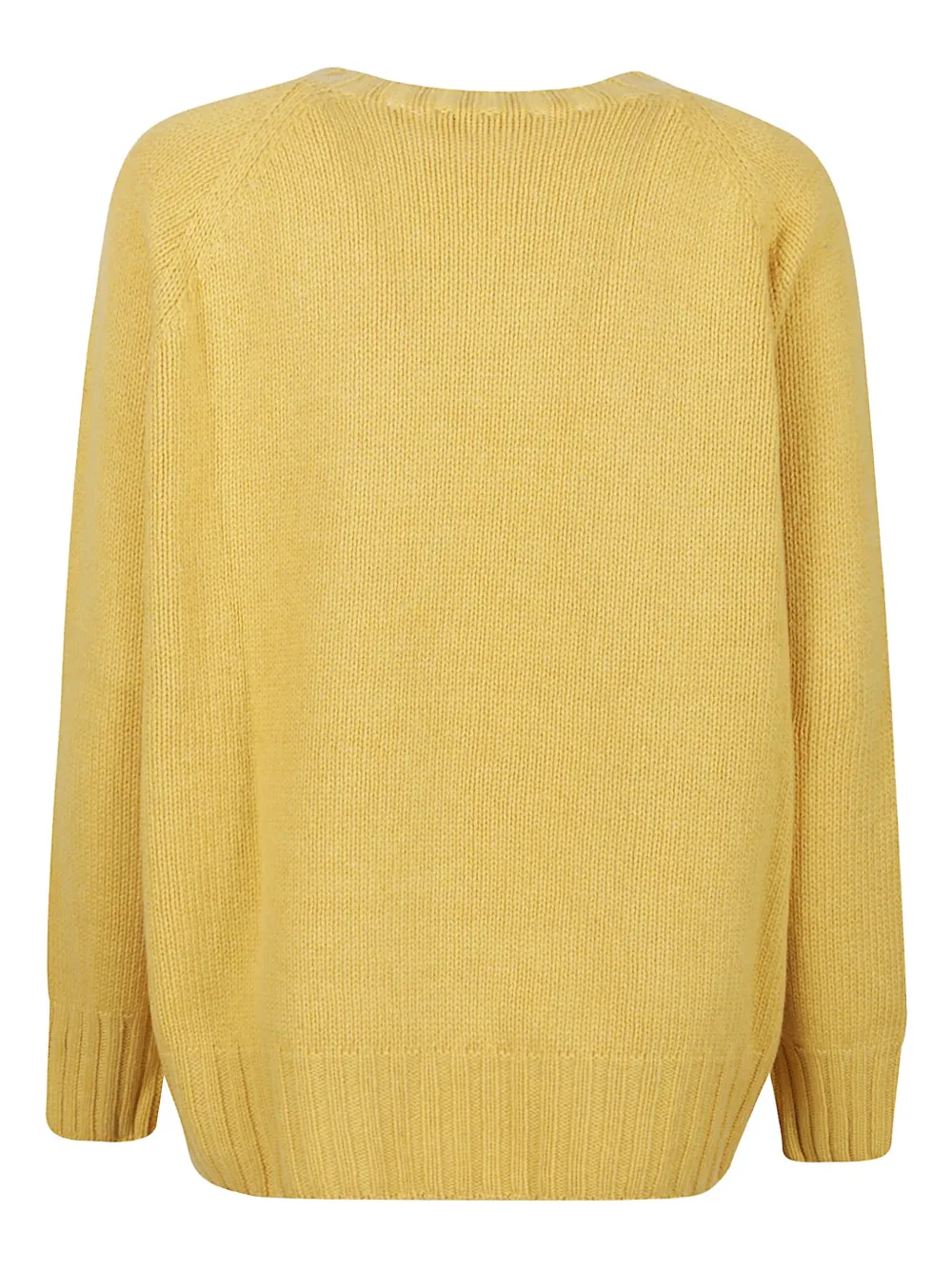 Aragona Raglan-sleeve Cashmere Sweater In Yellow