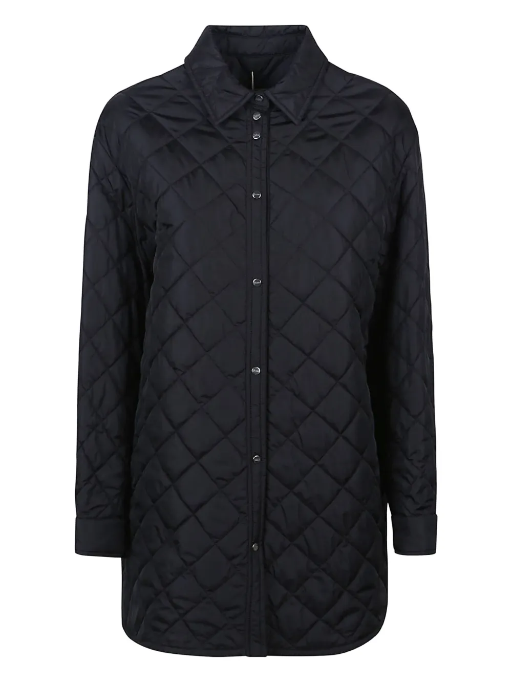 Herno diamond-quilted coat | Black | Image 1