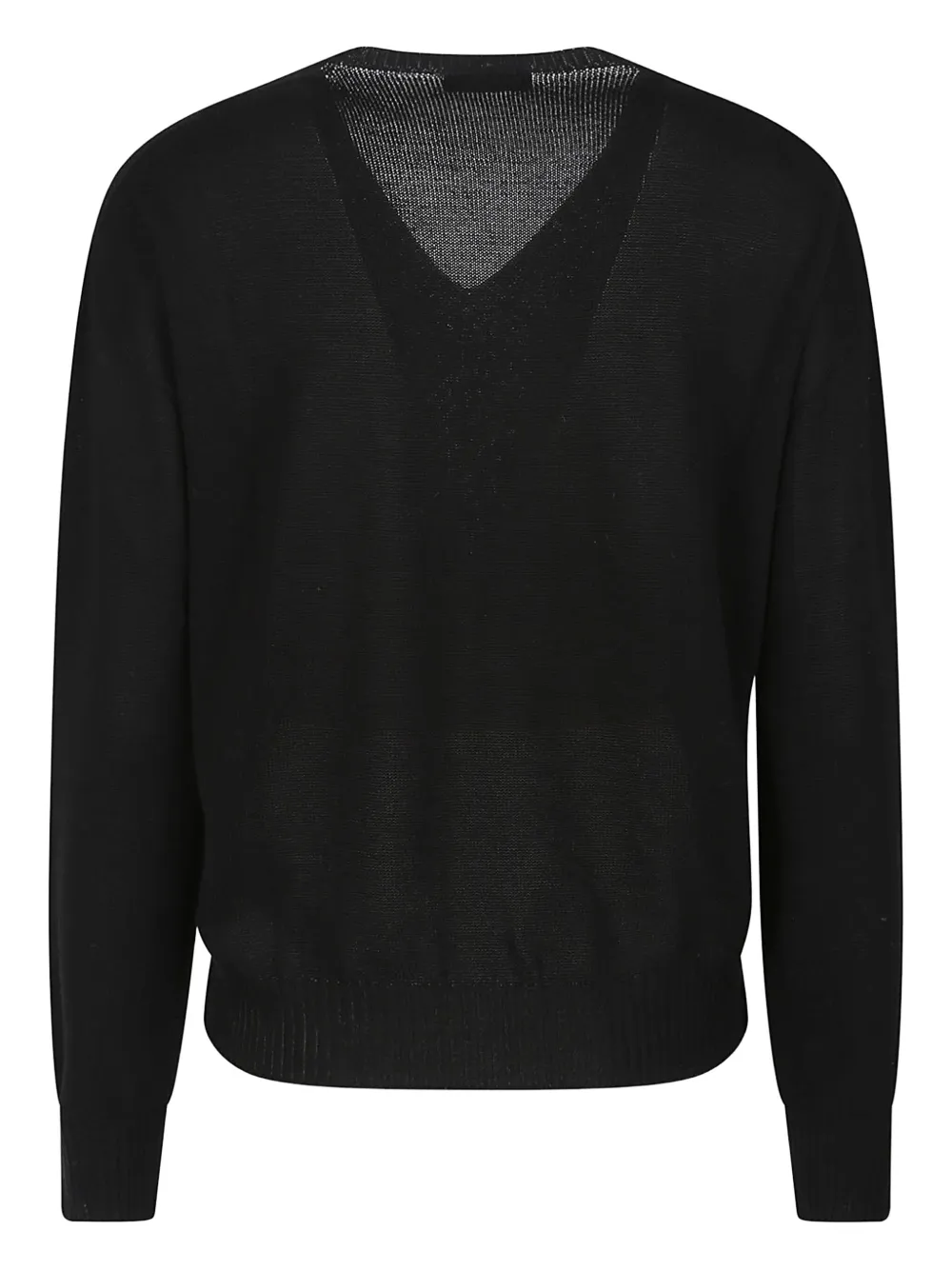 Aragona V-neck cotton sweater | Knitted Sweaters | Image 2